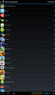 Who is Tracking - screenshot thumbnail