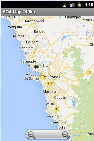 GOA Offline Map