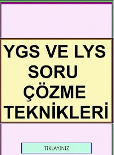 How to install YGS LYS TEST ÇÖZME TEKNİKLERİ 1.9 apk for laptop