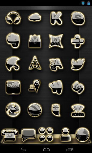 免費下載個人化APP|Next Launcher Theme Gold Glow app開箱文|APP開箱王