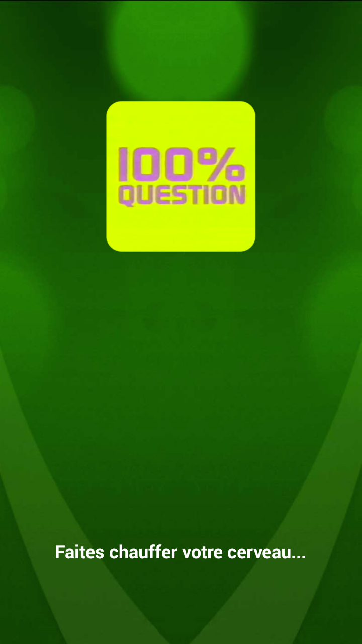 100% Question Screen 1