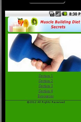 Muscle Building Diet Secrets