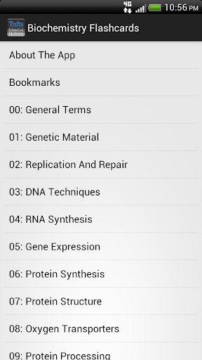 Tufts Biochemistry Flashcards