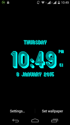 3d Clock Live Wallpaper For Android Image Num 90