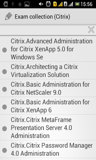 Exam cpllection Citrix