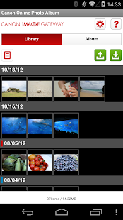 Canon Online Photo Album - screenshot thumbnail