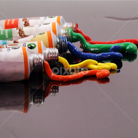 Oil Colours by Viryawan Vajra - Artistic Objects Other Objects