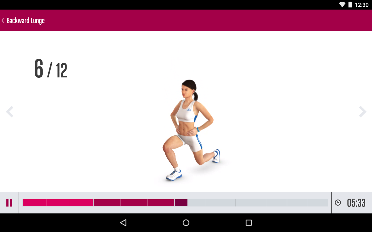    Runtastic Butt Trainer Workout- screenshot  