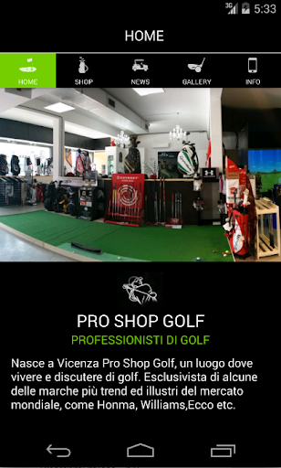 Pro Shop Golf