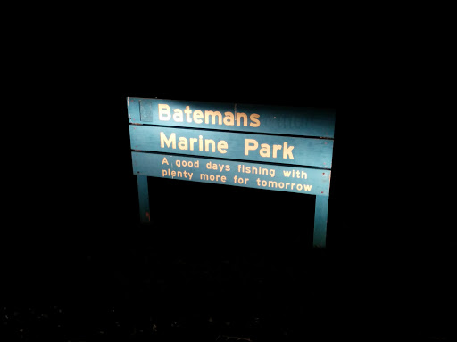 Bateman's Marine Park Sign
