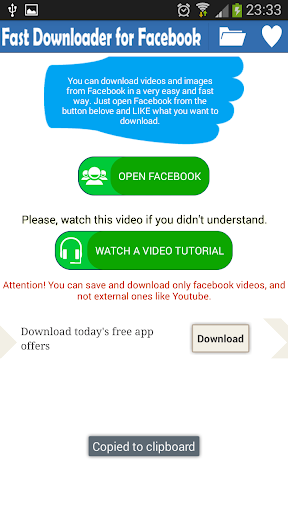 VideoPhoto Loader For Facebook