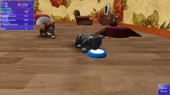 download Cute Pocket Cat 3D free