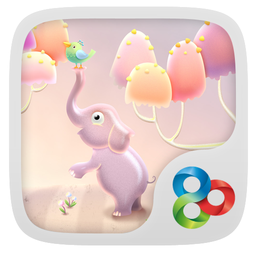 Elephant GO Launcher Theme LOGO-APP點子