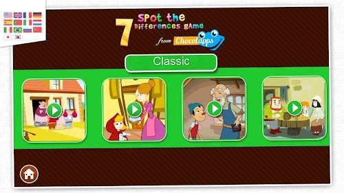 Android application 7 differences - Game for kids screenshort