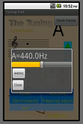 Tuning Fork Pro Screen 2