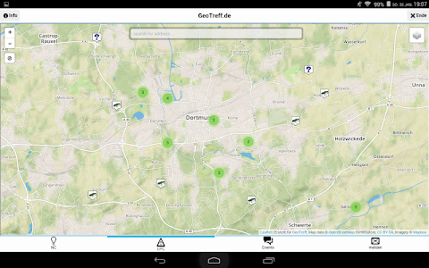 Geocaching Nachtcaches – Android Maps & Navigation Apps