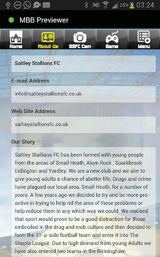 【免費運動App】Saltley Stallions FC-APP點子