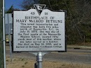 Birthplace of Mary McLeod Beth