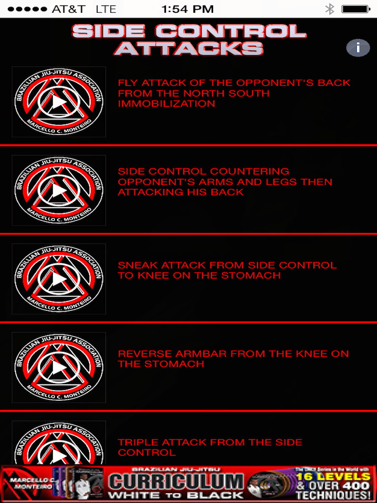 BJJ Side Control Attacks - Jiu Screen 2
