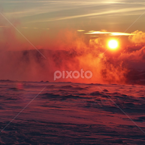 Winter sunrise in Călimani by Cristian Vidrașcu - Landscapes Sunsets & Sunrises
