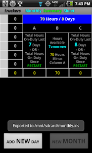 Truckers Hours Screenshots 5