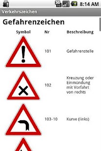 Verkehrszeichen (DE) Screenshots 1