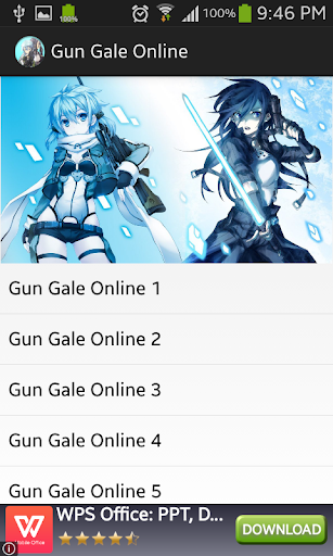 【免費娛樂App】Gun Gale Online (SAO 2)-APP點子