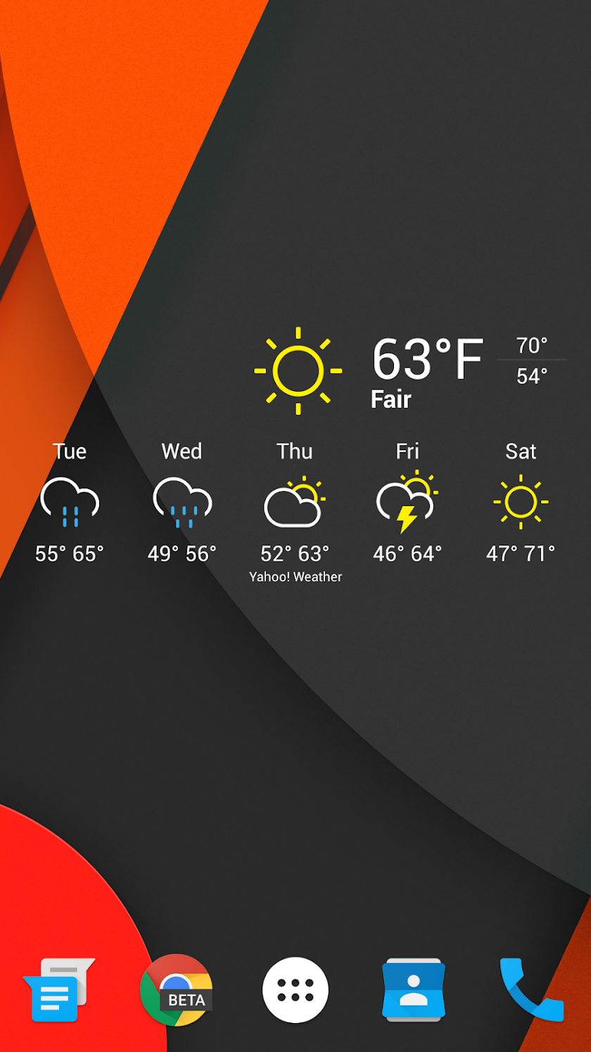 Neutral Icons for Chronus Screen 2