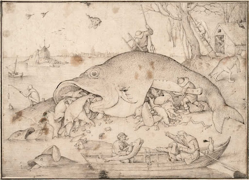 Big Fish Eat Little Fish, 1556