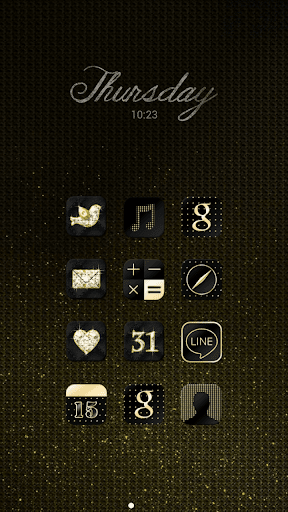 Gold Clutch dodol theme