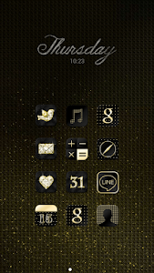 Gold Clutch dodol theme screenshot 0