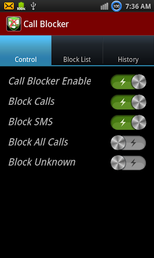 Call SMS Blocker