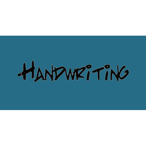 Handwriting Graffiti Paper LOGO-APP點子