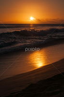 Yokohama Gold by Brianne Toma - Landscapes Sunsets & Sunrises