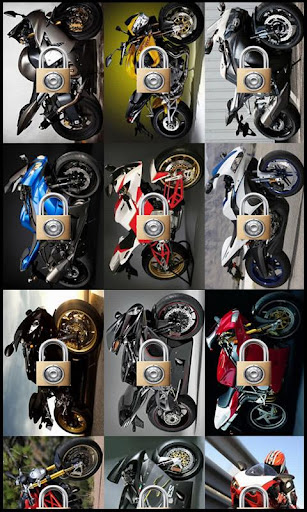 Motorcycle Puzzle Jupe