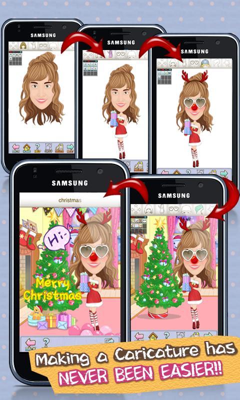 Android application Caricature Maker Pro HD screenshort