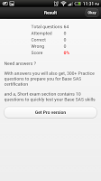 Base SAS Practice Exam Lite APK Снимки экрана #5