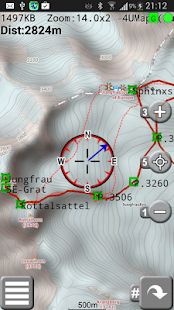 FMap PRO - online/offline Maps Screenshots 14