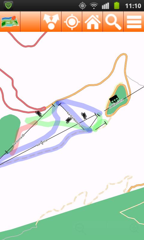 Andorra Offline mappa Map Screen 2