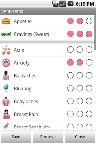 WomanLog Calendar Android