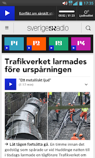 Nyheter Ekot bokmärkesapp