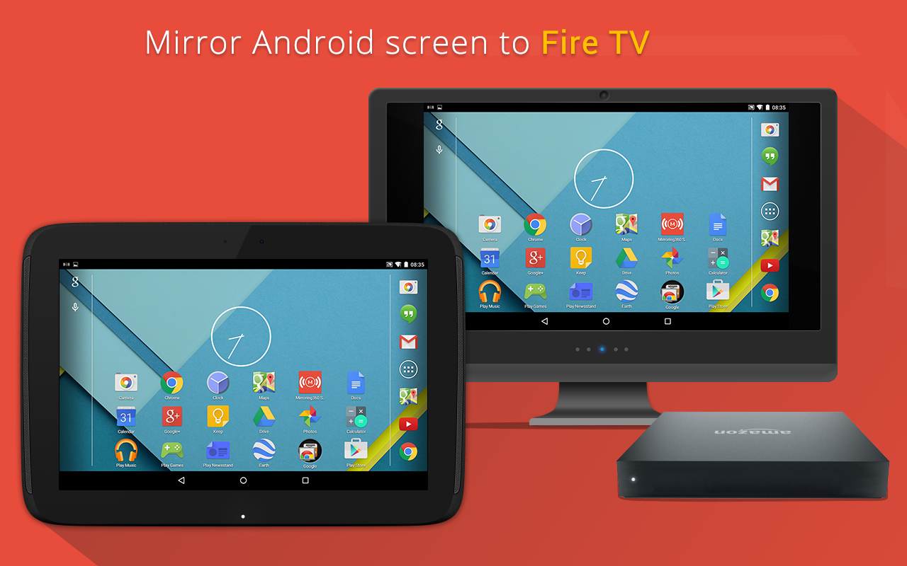 Phone Apple Tv With Android Phone mirroring360 sender basic android apps on google play screenshot