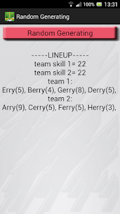 Teams Generator 2 Screenshots 3