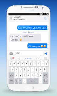 Go SMS 7 Theme - screenshot thumbnail