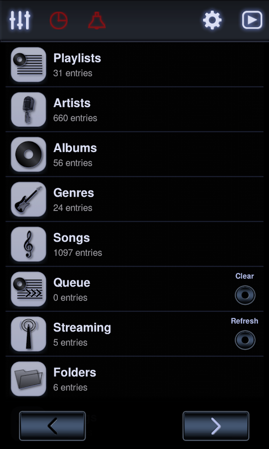 Neutron Music Player - screenshot