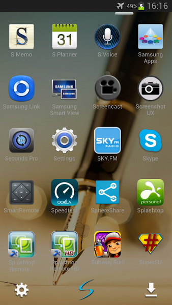 Next Theme Galaxy S4 Note3 3D v1.6