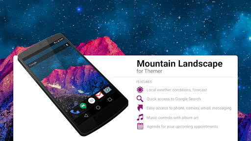 Mountain Landscape Theme