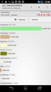 Touch Money - Expense Manager Screenshots 4