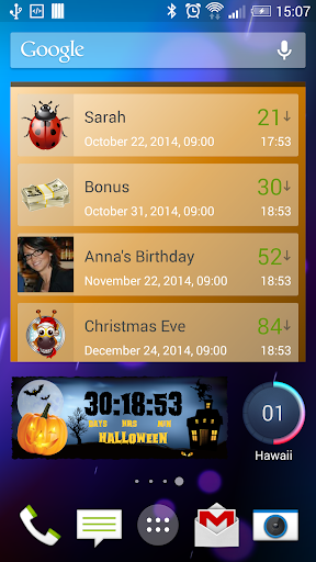 Countdown Days - App Widget