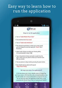  Whistle Telepon Finder- gambar mini screenshot  